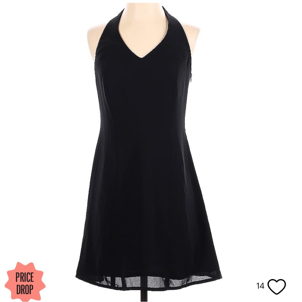 Laundry by Shelli Segal black dress